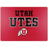 Utah Utes Text on Red Surface Laptop 4 15in Skin