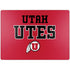 University of Utah Utes Text on Red Surface Laptop 7 15in Skin