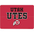Utah Utes Text on Red Surface Laptop Studio Skin