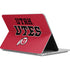 Utah Utes Text on Red Surface Laptop Studio Skin