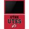 Utah Utes Text on Red Surface Pro 6 Skin