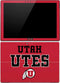 Utah Utes Text on Red Surface Pro (2017) Skin