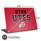 Utah Utes Text on Red Universal Laptop 11in (8.8 x 6.2in) Skin