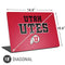 Utah Utes Text on Red Universal Laptop 18in (14.6 x 10.6in) Skin