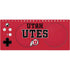 Utah Utes Text on Red Xbox Adaptive Controller Skin
