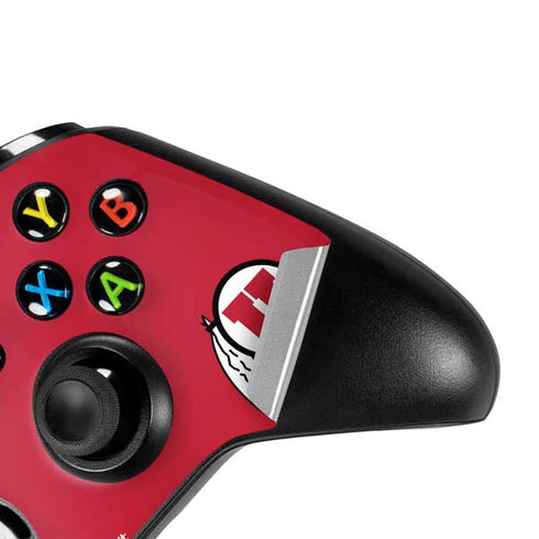 Utah Utes Text on Red Xbox One S All-Digital Edition Bundle Skin