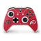 Utah Utes Text on Red Xbox One S Controller Skin