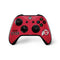 Utah Utes Text on Red Xbox One X Controller Skin