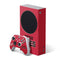 University of Utah Utes Text on Red Xbox Series S Skins