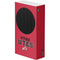 Utah Utes Text on Red Xbox Series S Console Skin