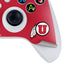 Utah Utes Text on Red Xbox Series S Controller Skin