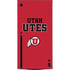 Utah Utes Text on Red Xbox Series X Console Skin