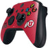 Utah Utes Text on Red Xbox Series X Controller Skin