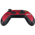Utah Utes Text on Red Xbox Series X Controller Skin