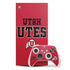 University of Utah Utes Text on Red Xbox Series X Skins