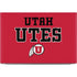 University of Utah Utes Text on Red Dell XPS Skin