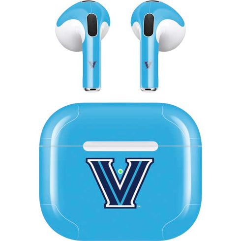 Villanova University V Wildcats Apple AirPods (3rd Gen 2021) Skin