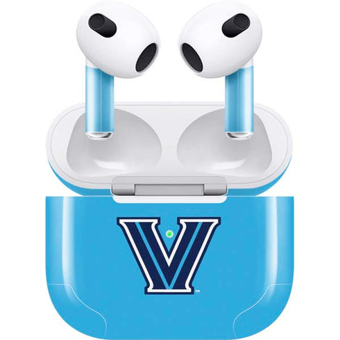 Villanova University V Wildcats Apple AirPods (3rd Gen 2021) Skin