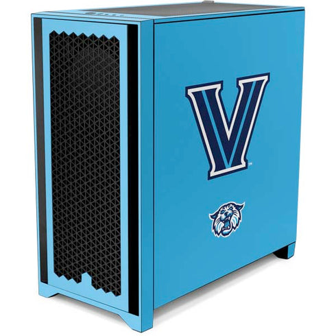 Villanova University V Wildcats Corsair 4000D Tempered Glass Mid-Tower ATX Case Skin