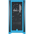 Villanova University V Wildcats Corsair 4000D Tempered Glass Mid-Tower ATX Case Skin