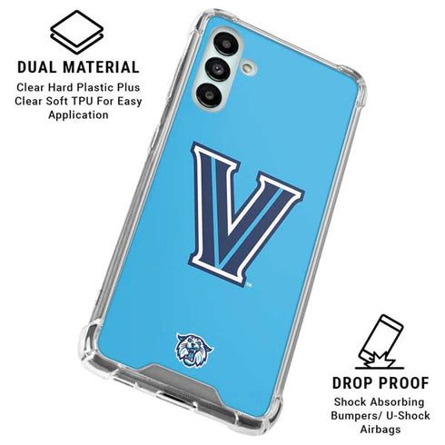 Villanova University V Wildcats Galaxy A13 5G Clear Case