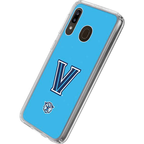 Villanova University V Wildcats Galaxy A20 Clear Case