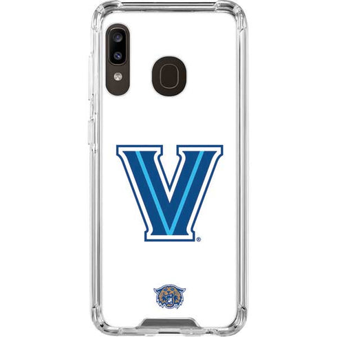 Villanova University V Wildcats Galaxy A30 Clear Case