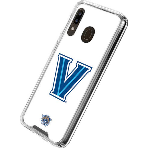 Villanova University V Wildcats Galaxy A30 Clear Case