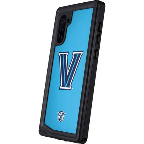 Villanova University V Wildcats Galaxy Note 10 Waterproof Case