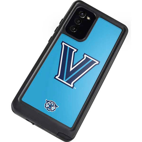 Villanova University V Wildcats Galaxy Note20 5G Waterproof Case