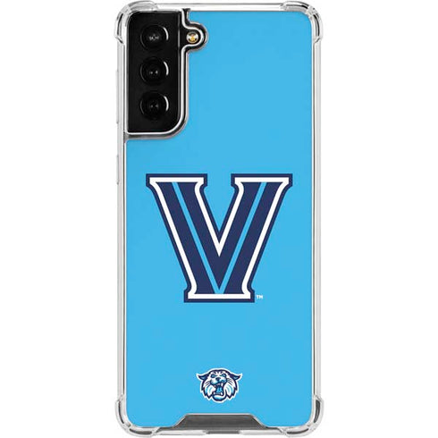 Villanova University V Wildcats Galaxy S21 FE Clear Case