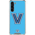 Villanova University V Wildcats Galaxy S24 FE Clear Case