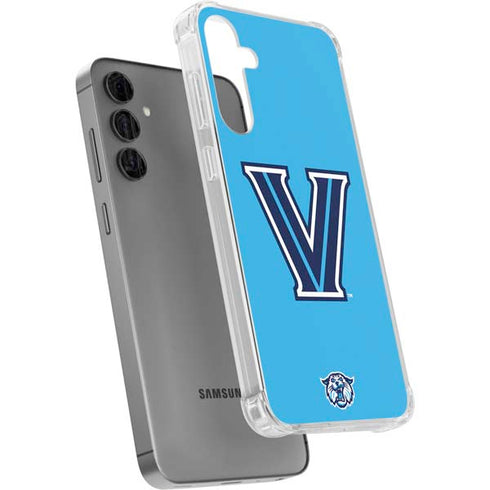 Villanova University V Wildcats Galaxy S24 Plus Clear Case