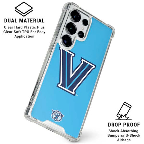 Villanova University V Wildcats Galaxy S25 Ultra Clear Case