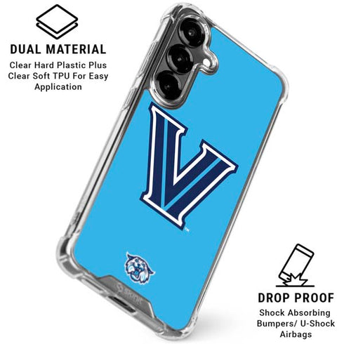 Villanova University V Wildcats Galaxy S26 Clear Case