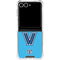 Villanova University V Wildcats Galaxy Z Flip7 Clear Case