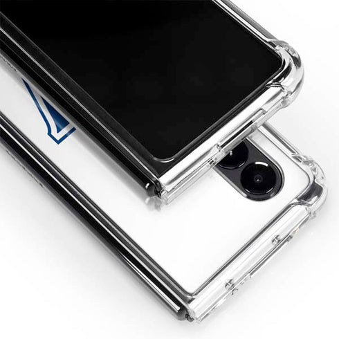 Villanova University V Wildcats Galaxy Z Fold4 5G Clear Case