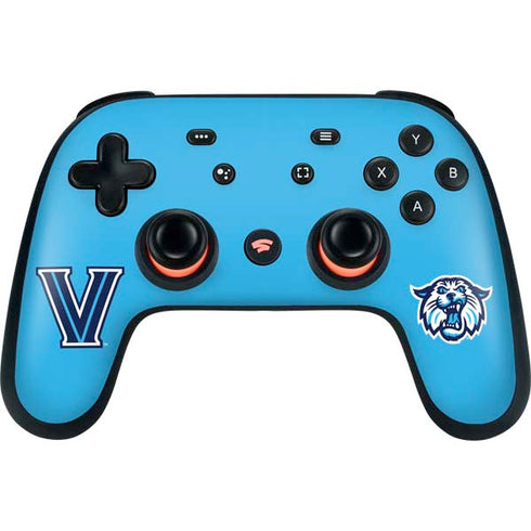 Villanova University V Wildcats Google Stadia Controller Skin
