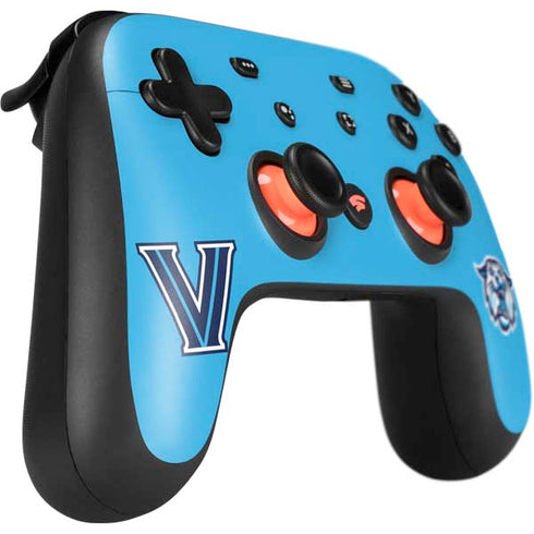 Villanova University V Wildcats Google Stadia Controller Skin