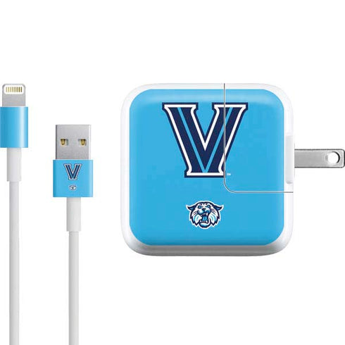 Villanova University V Wildcats iPad Charger (10W USB) Skin