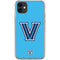 Villanova University V Wildcats iPhone 11 Clear Case