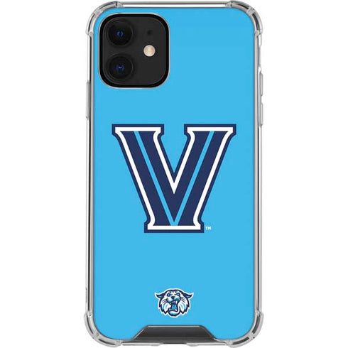 Villanova University V Wildcats iPhone 12 Clear Case