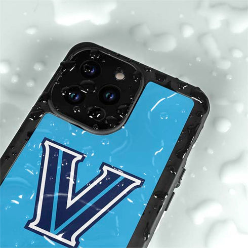 Villanova University V Wildcats iPhone 14 Pro Max Waterproof Case