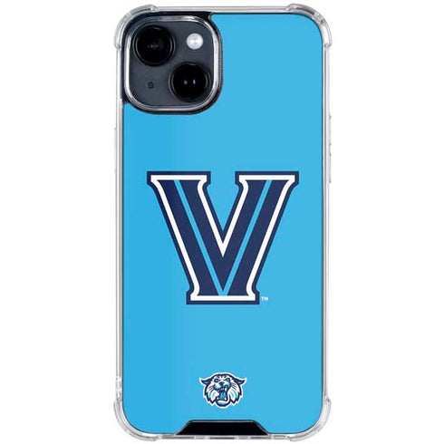 Villanova University V Wildcats iPhone 15 Plus Clear Case