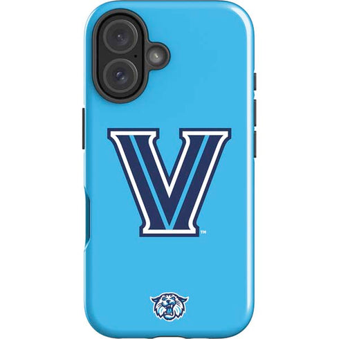 Villanova University V Wildcats iPhone 16 Plus Impact Case