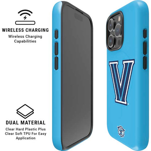 Villanova University V Wildcats iPhone 16 Pro Max Magsafe Impact Case