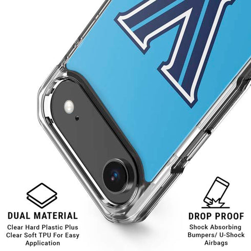 Villanova University V Wildcats iPhone 17 Air Clear Case