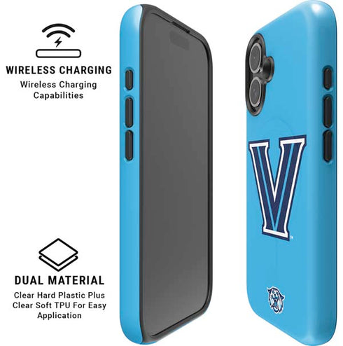 Villanova University V Wildcats iPhone 17 Magsafe Impact Case