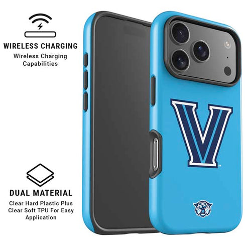 Villanova University V Wildcats iPhone 17 Pro Max Magsafe Impact Case