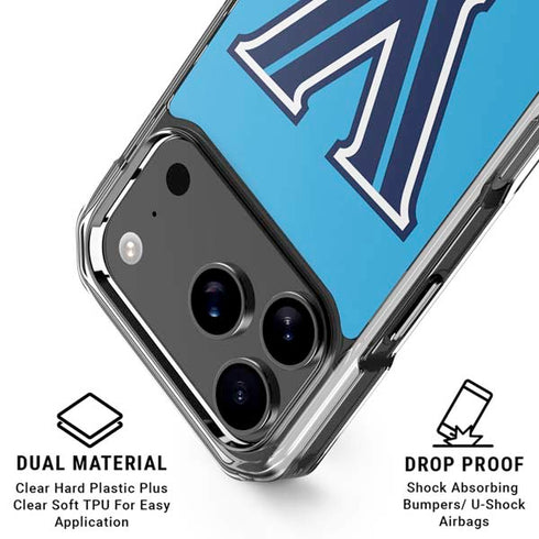 Villanova University V Wildcats iPhone 18 Pro Clear Case